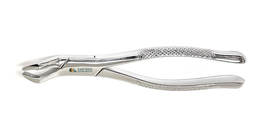 A close up of the side of a pair of scissors