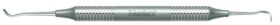 A close up of the logo on a pen
