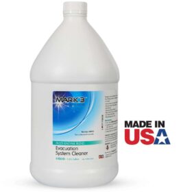 A bottle of cleaner is shown with the made in usa logo.
